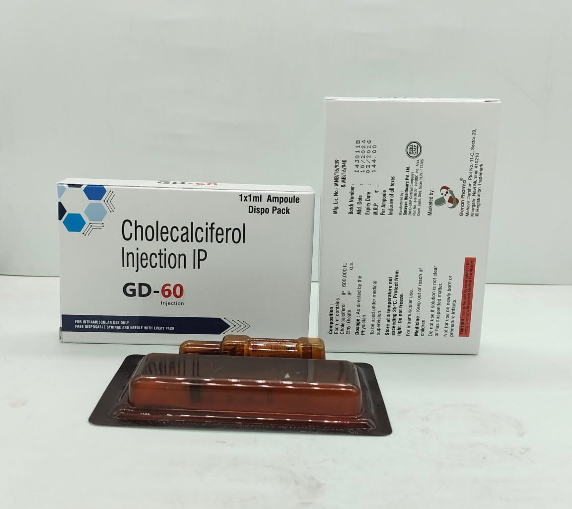 Cholecalciferol IP 300,000/600,000 IU