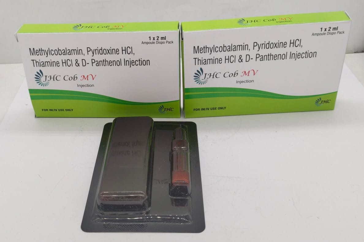  Methylcobalamin + Niacinamide +
Pyridoxine HCl + Thiamine + D-Panthenol + Benzyl Alcohol