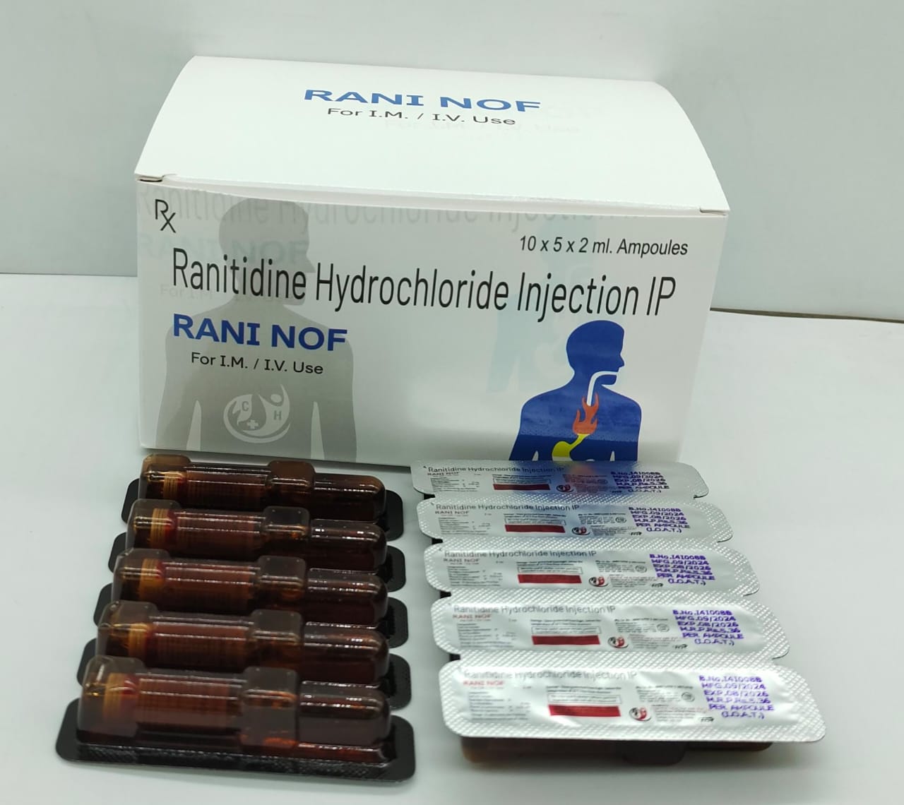 Ranitidine Hydrochloride IP